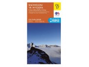 OS Explorer Map OL17 - Snowdon / Conwy Valley (1:25,000 scale)